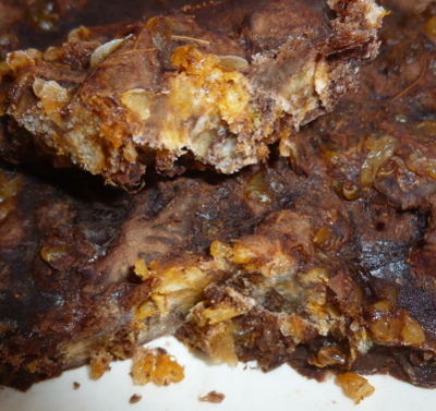 orange, chocolate and ginger icecream